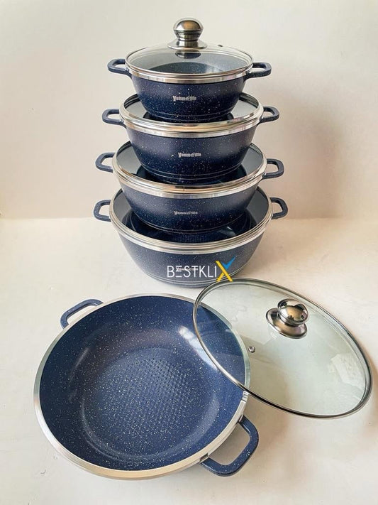 Granite Cookware Set 5 Pots