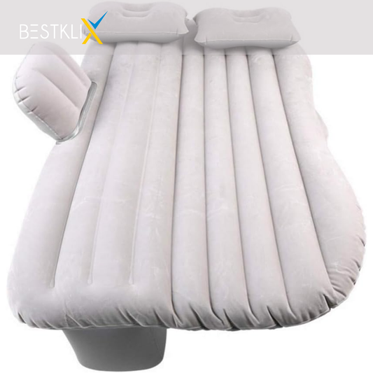 Car Travel Bed – Inflatable Back Seat Air Mattress with Pump & Pillows - FREE DELIVERY
