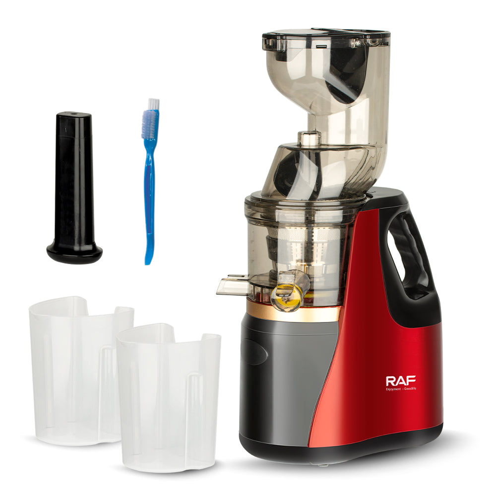 RAF Seven-Segment Extrusion Screw Shaft Slow Juicer – Large Caliber, Low Noise, High Yield