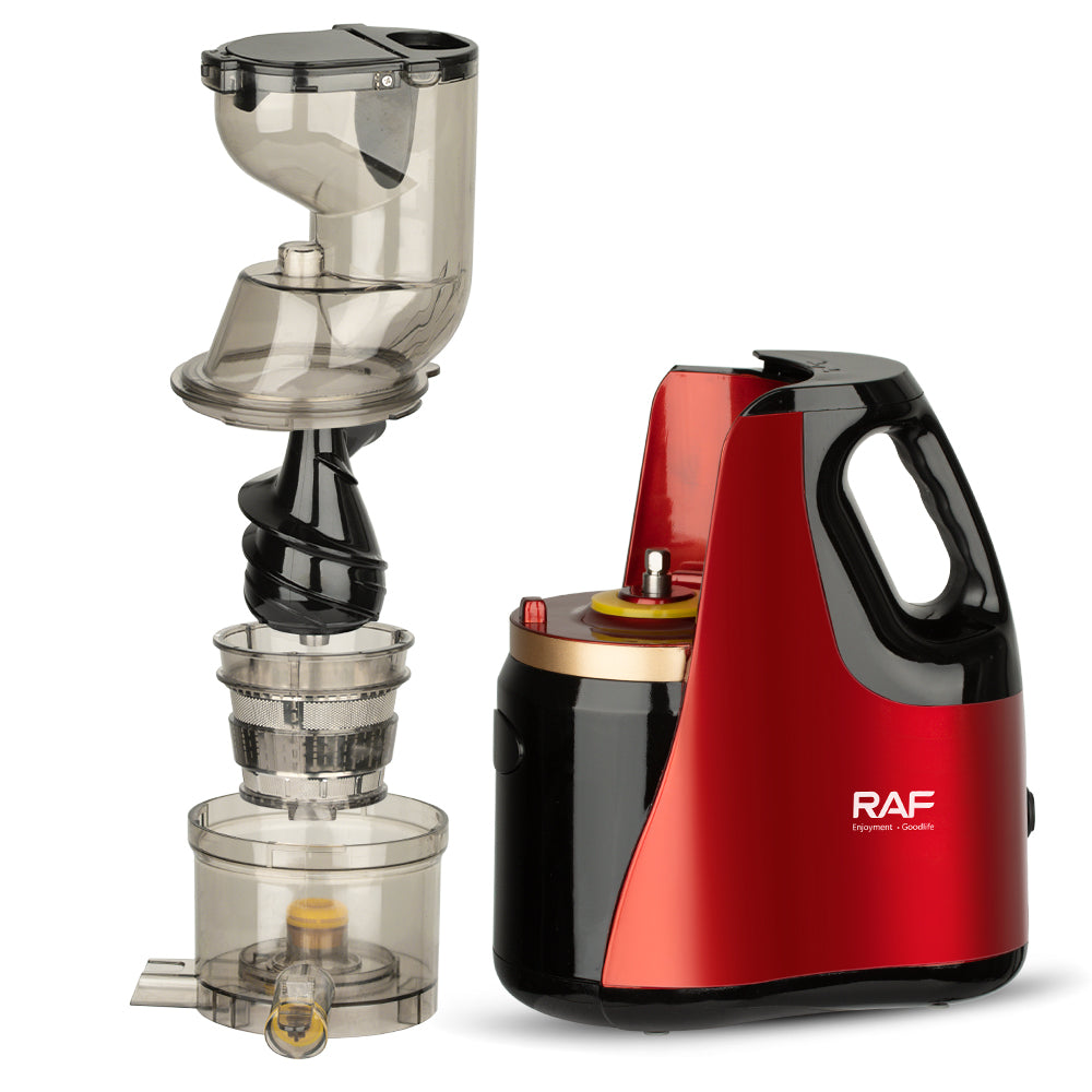 RAF Seven-Segment Extrusion Screw Shaft Slow Juicer – Large Caliber, Low Noise, High Yield