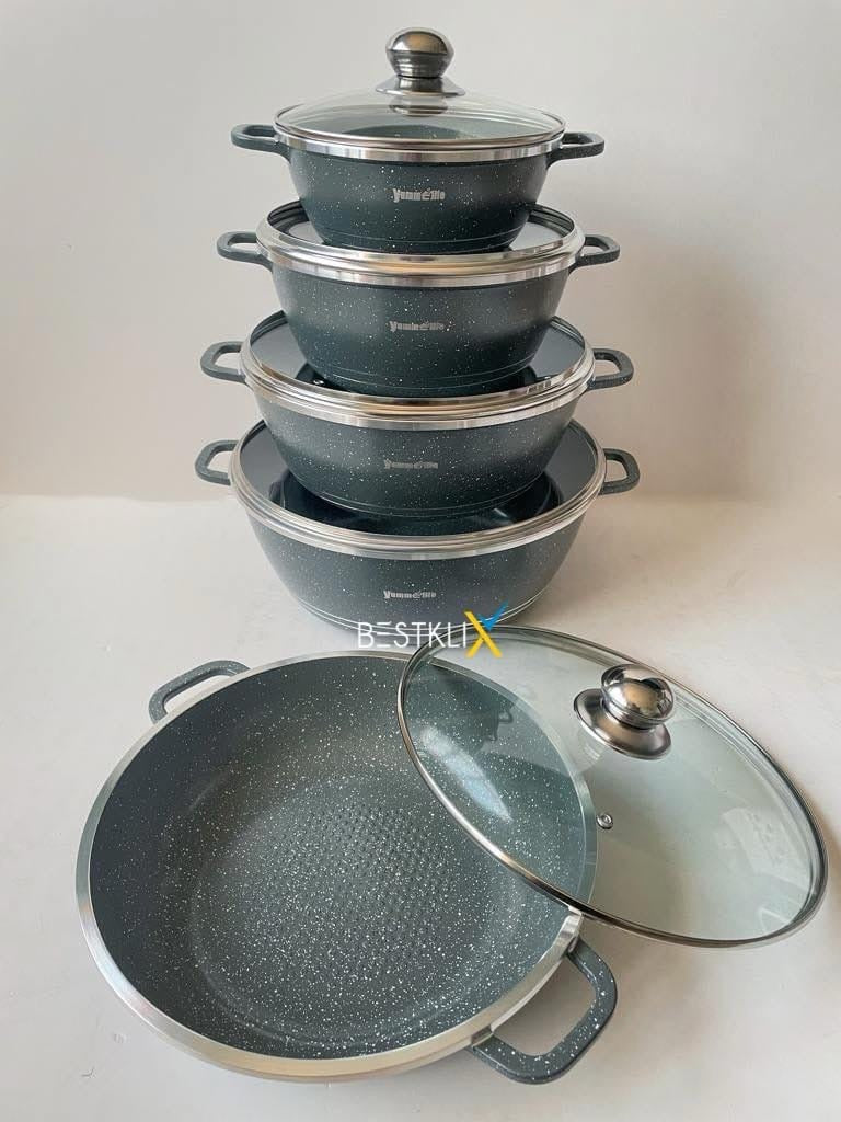 Granite Cookware Set 5 Pots