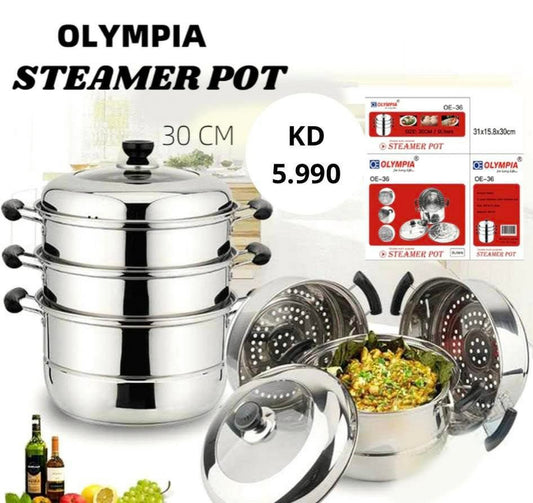Steamer Pot set - Stainless Steel
