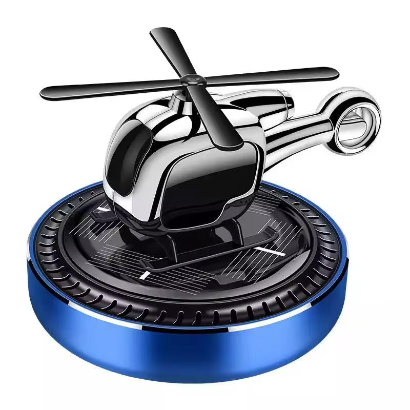 Car Helicopter Air Freshener Solar Powered