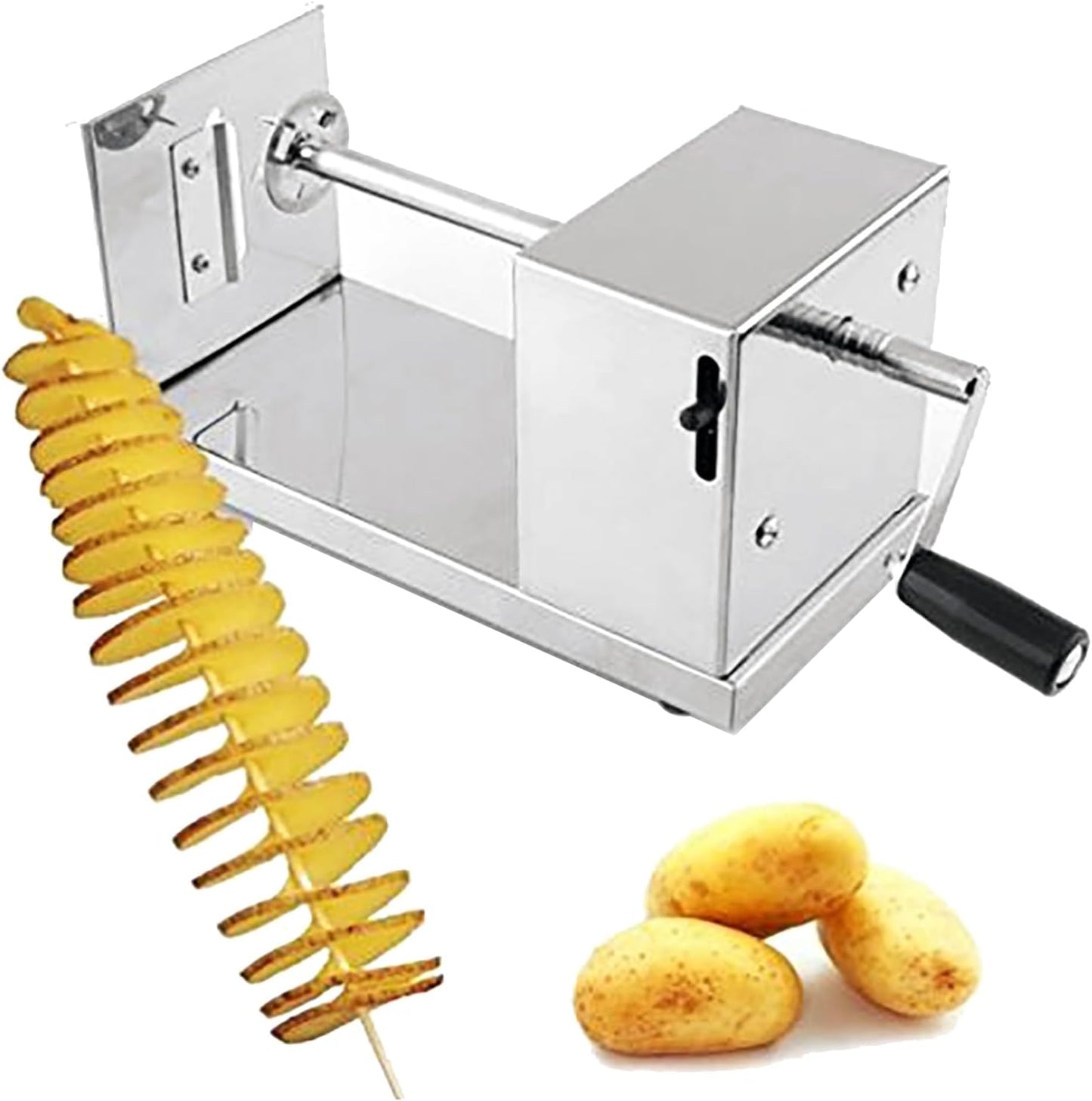 Spiral Potato Cutter Manual Stainless Steel
