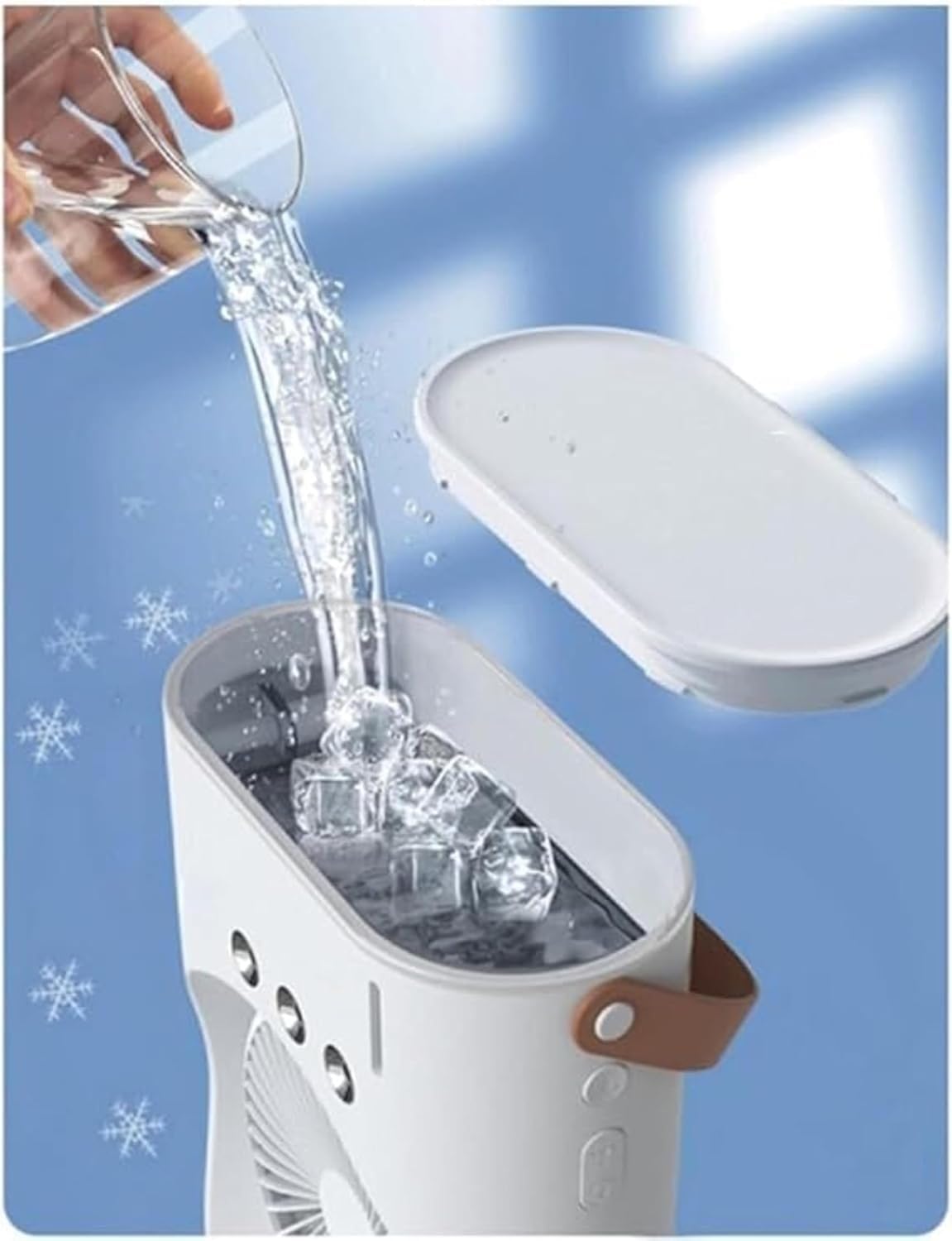 USB Rechargeable Double-Ended Spray Fan