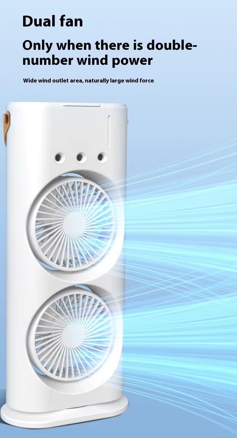 USB Rechargeable Double-Ended Spray Fan